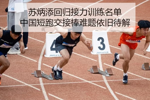 苏炳添回归接力训练名单 中国短跑交接棒难题依旧待解